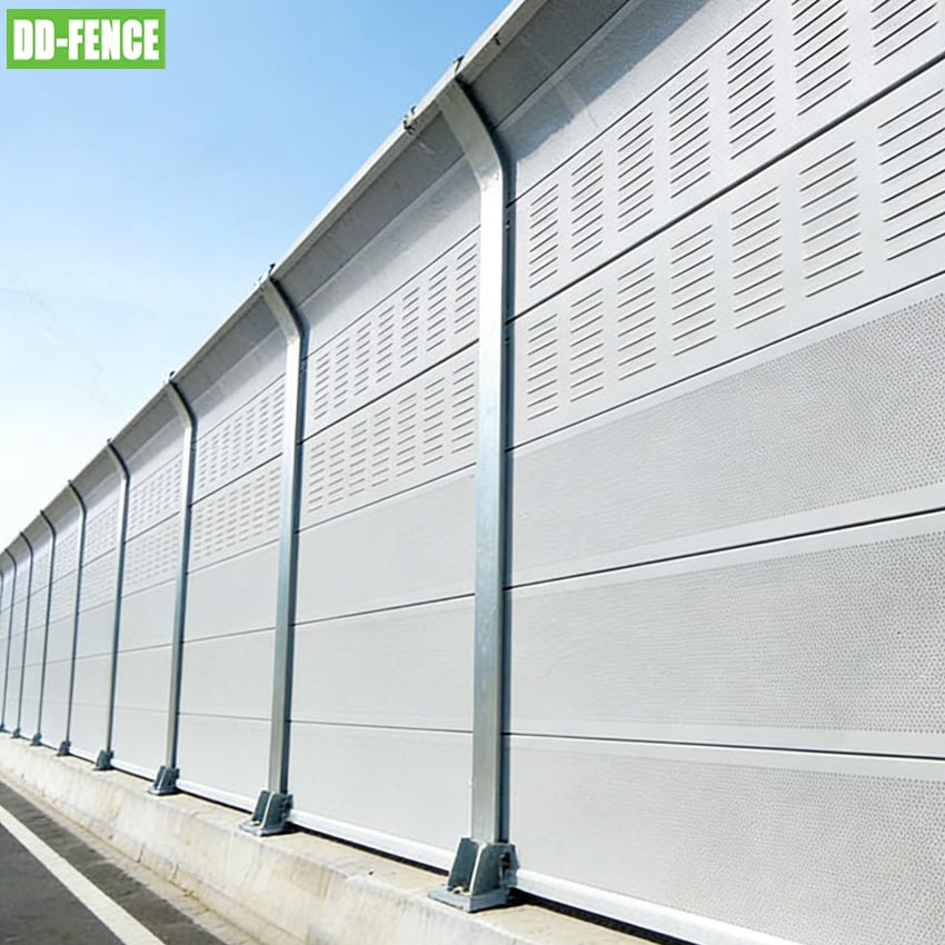 Municipal Road Noise Barriers Custom Acoustic Walls for Urban Traffic Improvement Projects