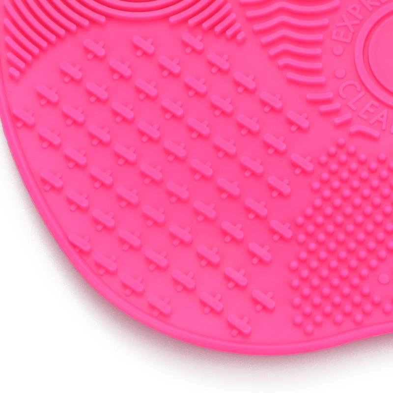 Makeup Brush Cleaner Pad Newest Silicone Brush Cleaner Cosmetic Make up Washing Brush Cleaning Mat Foundation Scrubbe Board