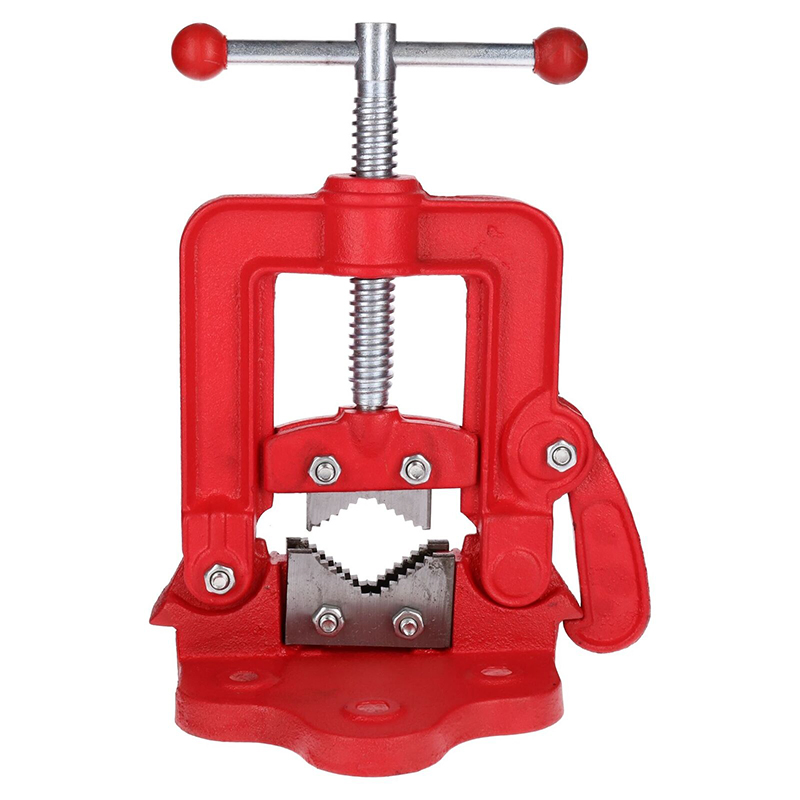 Hautine High Quality Heavy Duty Pipe Vice Self Locking
