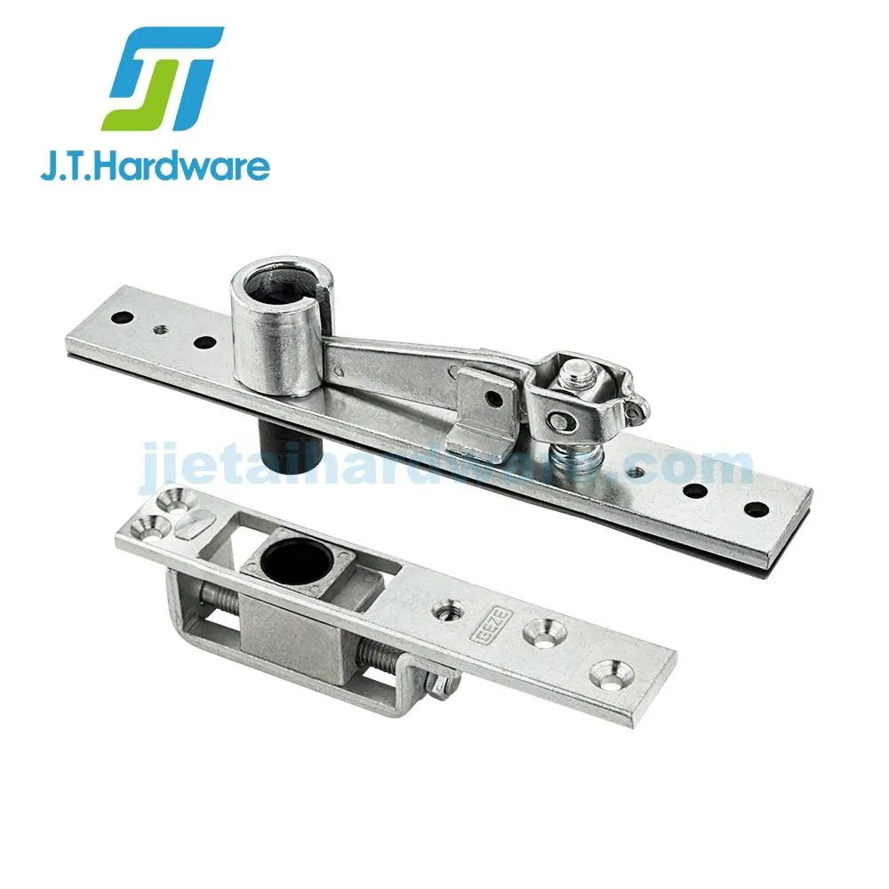 Geze Stainless Steel 150kg Pivot Set Adjustable Double Action Commercial Interior Heavy Duty Doors Pivot Hinge