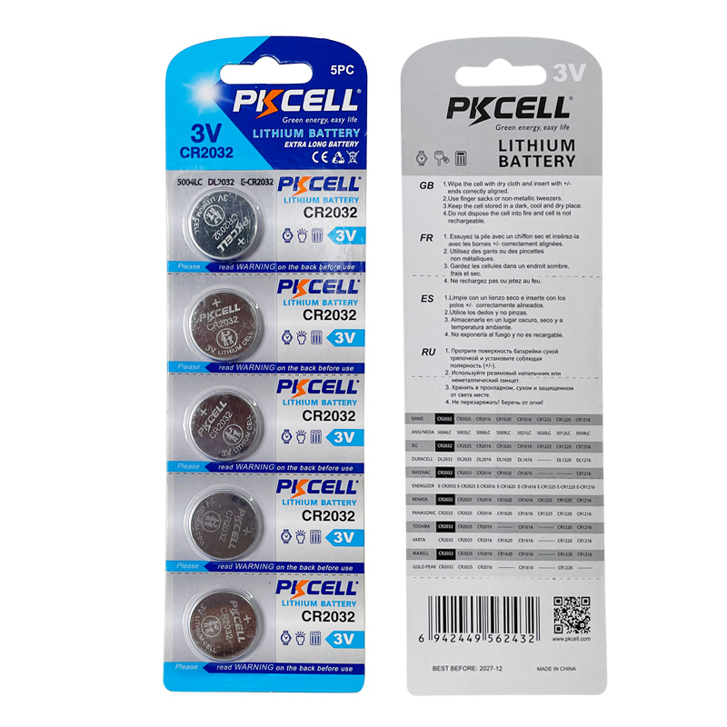 Батарейка PKCell CR2032 3V литиевая