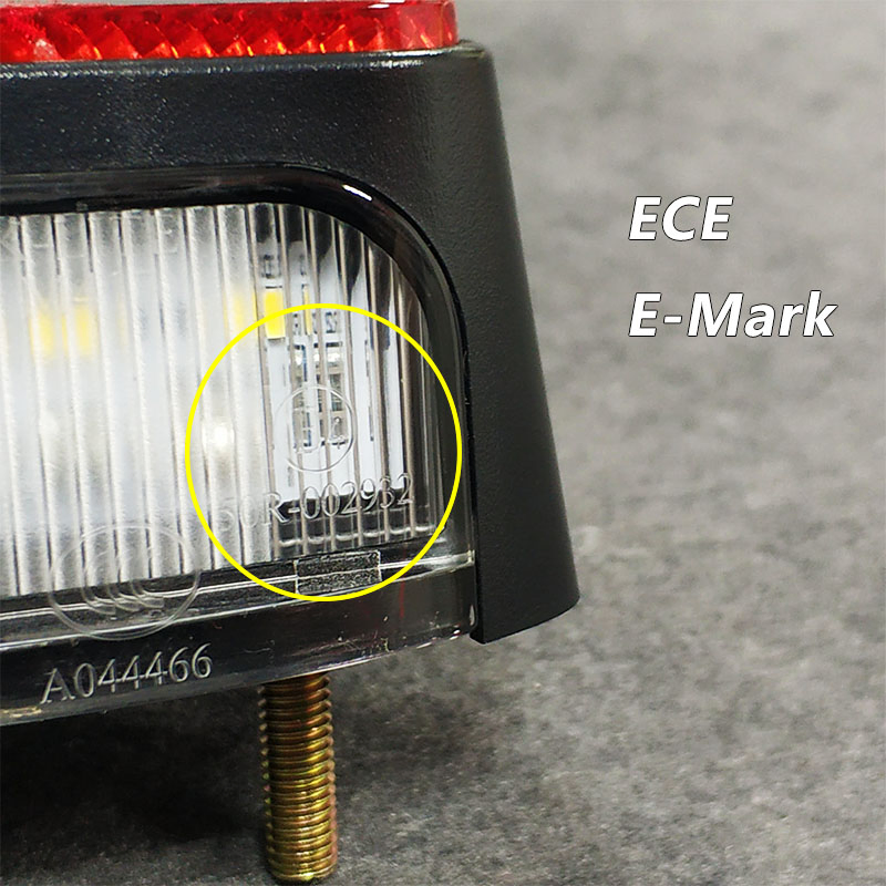 Светодиодный фонарь подсветки номерного знака для мотоцикла