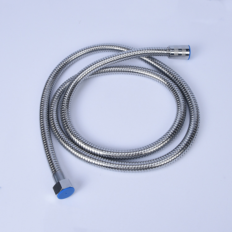 Wholesale Spiral Shower Hoses White PVC Shower Hose Shower Hose Mixing Plug Adapter