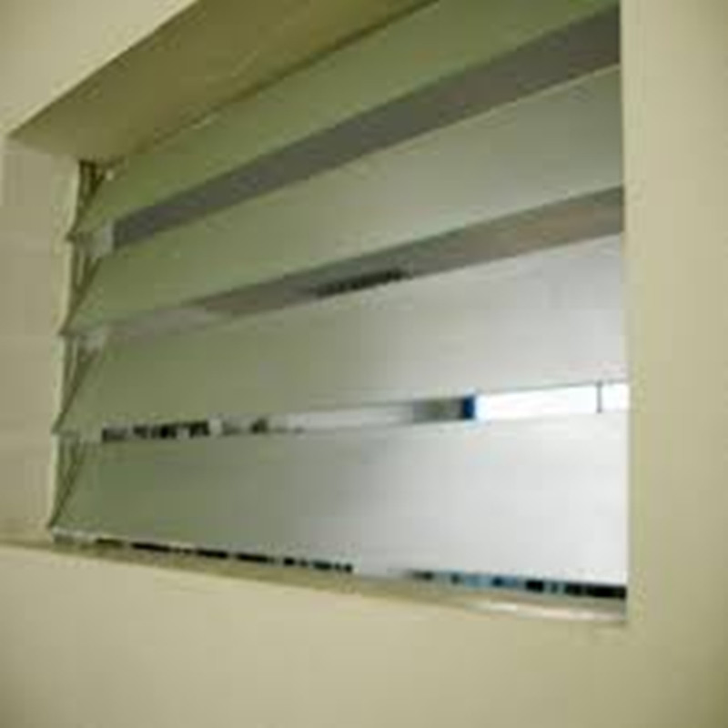 4mm 5mm 6mm Acid Etched Frosted Louver Glass