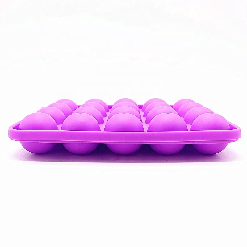 Форма для ледяных шариков и кейк-попсов из силикона, 20 ячеек