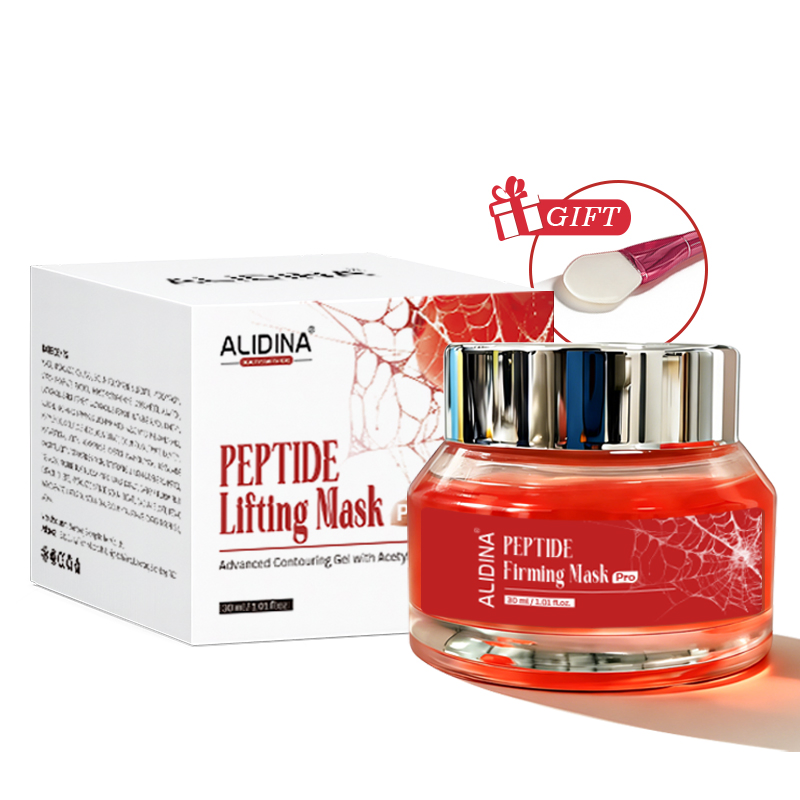 Private Logo Peptide Lifting Mask Instant Firming & Visible Lift V Face Line Carving Skin Tightening Anti Aging Gel Mask