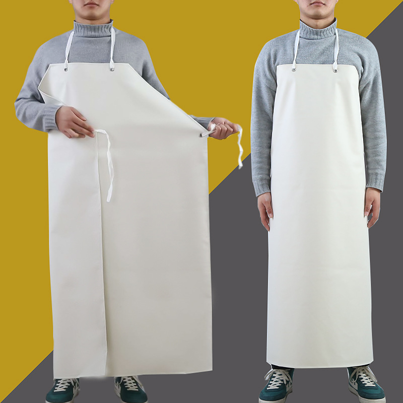 High Quality Chemical and Oil Resistant Rubber Apron Waterproof Industrial Nitrile Rubber Aprons