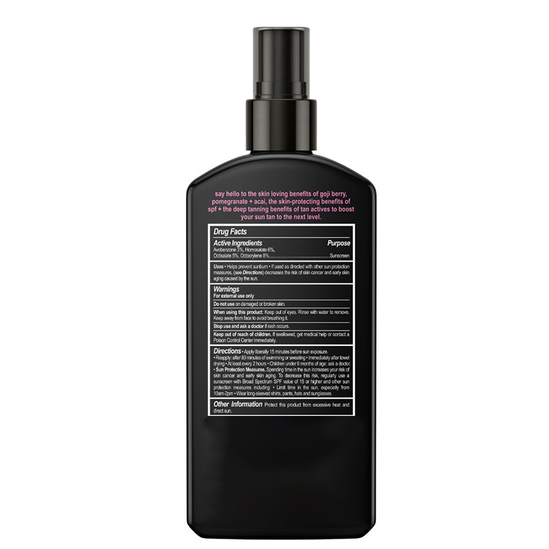Beauty Cosmetics Natural Tanning Vegetarian Natural and Cruelty-Free Self-Tanning Spray