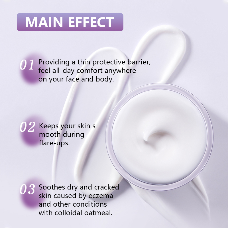 Private Label Soothing Eczema Moisturizing Cream Chinese Herbal Moisturizer Relieves Eczema-Prone Skin