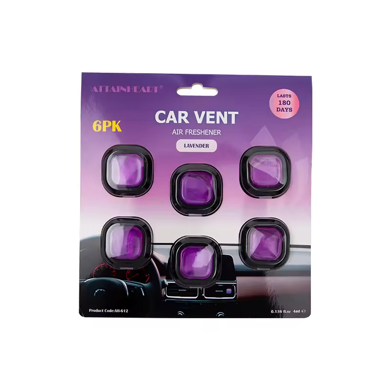 Car Air Freshener, Odor-Fighting Automotive Vent Clip, Scented Car Accessories, Long Lasting for Strong Odors, Unique Stocking Stuffer