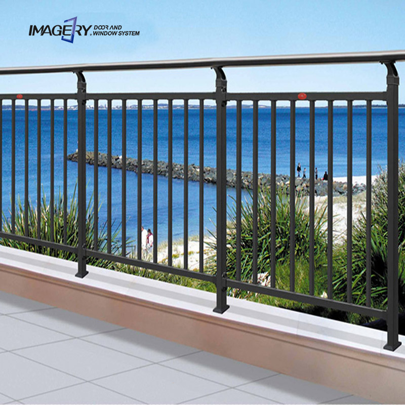 New Innovation Staircase Hand Aluminium Frame Balustrade System Handrails Railing Designs