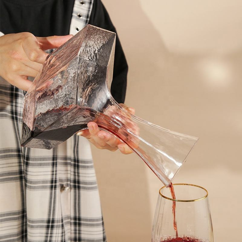 Creative Geometric Household Red Wine Dispenser Glass Wine Set Glass Decanter