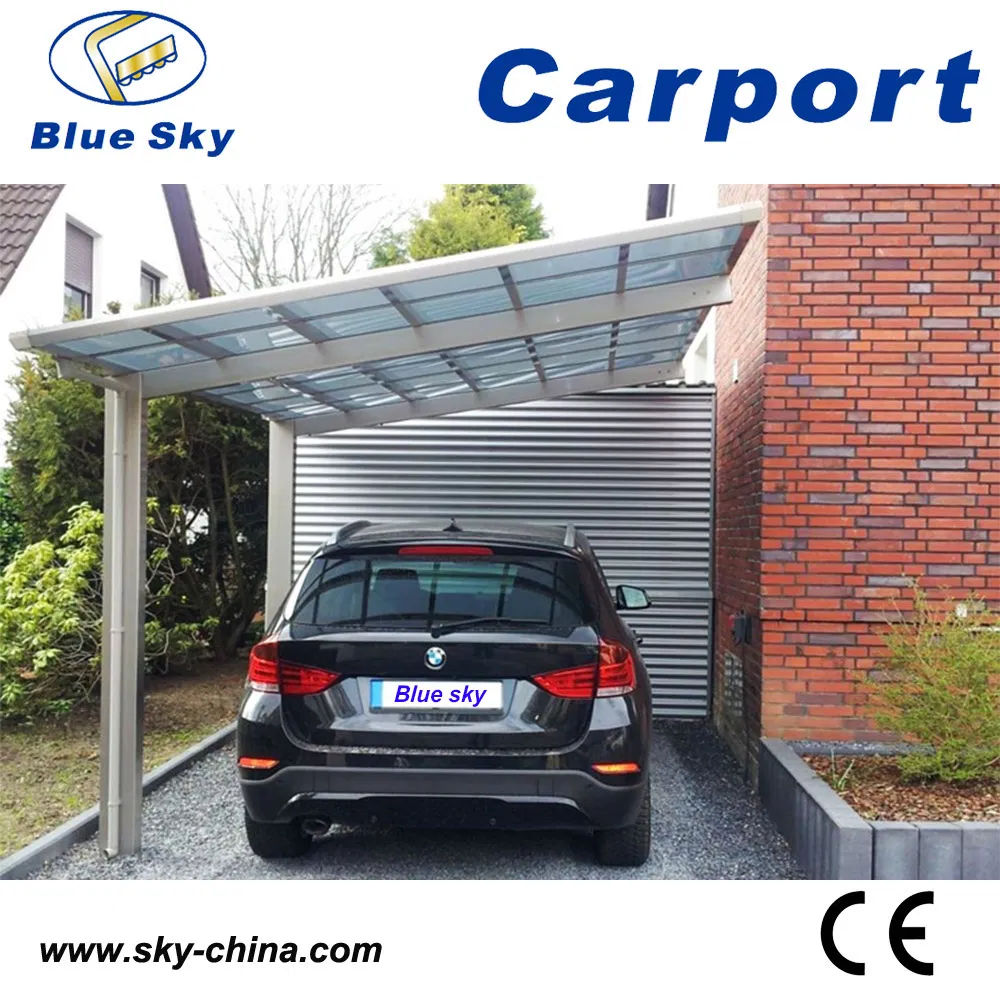 Durable Portable Polycarbonate and Aluminum Carport Car Shelter (B800-2)