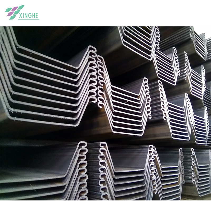 Best Price From Jinxi 400X125 Concrete U Type Steel Sheet Pile
