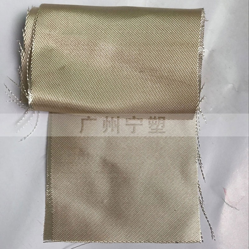 Customized High Temperature Resistant Glass Fiber Cloth Gold White Glass Fiber Cloth