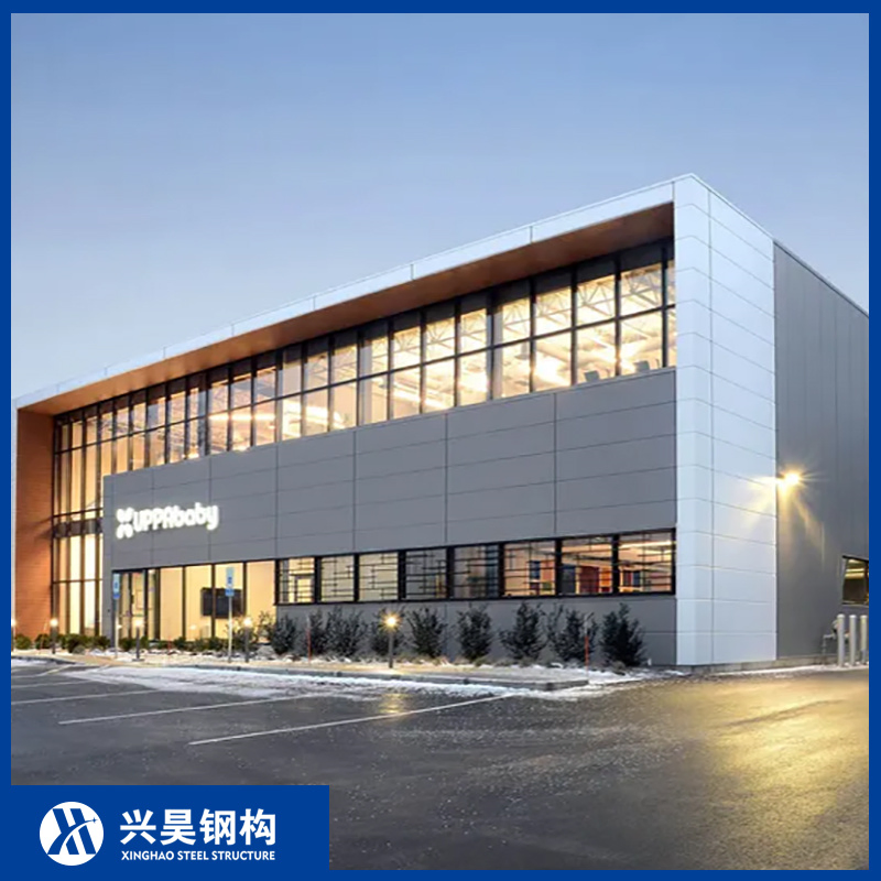 Industrial Grade Welded Portal Frame Wind Resistant Prefab/Prefabricated Shop Steel Structure