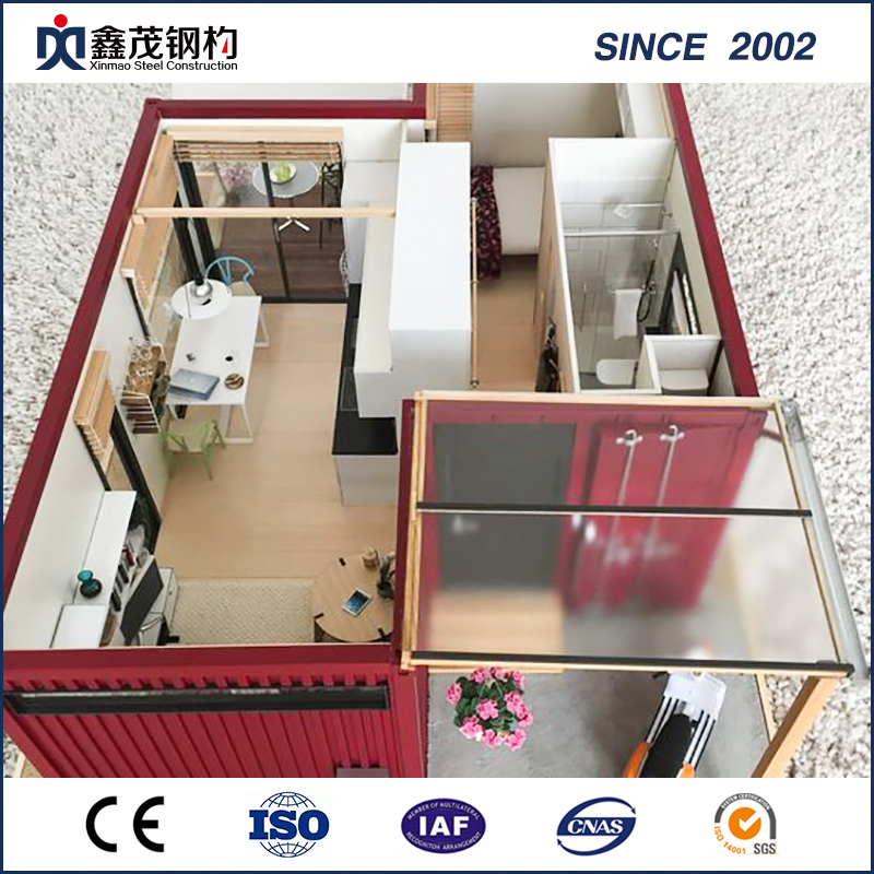 China Movable Prefab Container House with Toilet (Container Home)