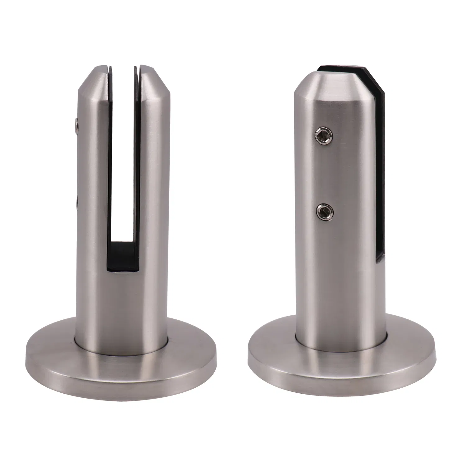 European Style Outdoor Stainless Steel Railing Post Glass Clamp Fittings