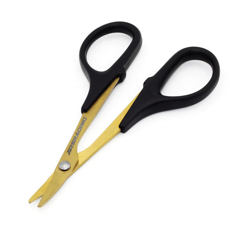 Изогнутые ножницы Lexan с титановым покрытием