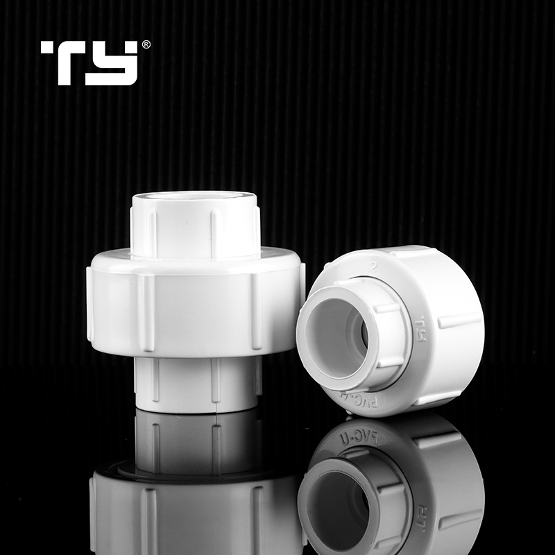 ISO1452 Tianyan PVC-U Pn10 Pressure Pipe Tube Fittings Compression Coupling Redung Tee Male Female Adapter