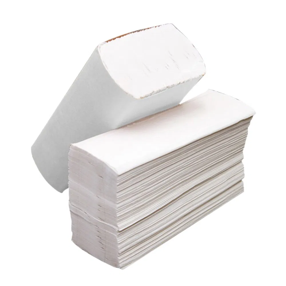 2-Ply Premium Multifold Paper Towel Cheapest Embossed Big Pack Hand Towel for Medical