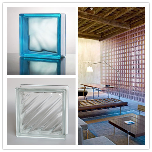 Hollow Decorative Color Glass Block with Best Price From China Professional Glass Supplier
