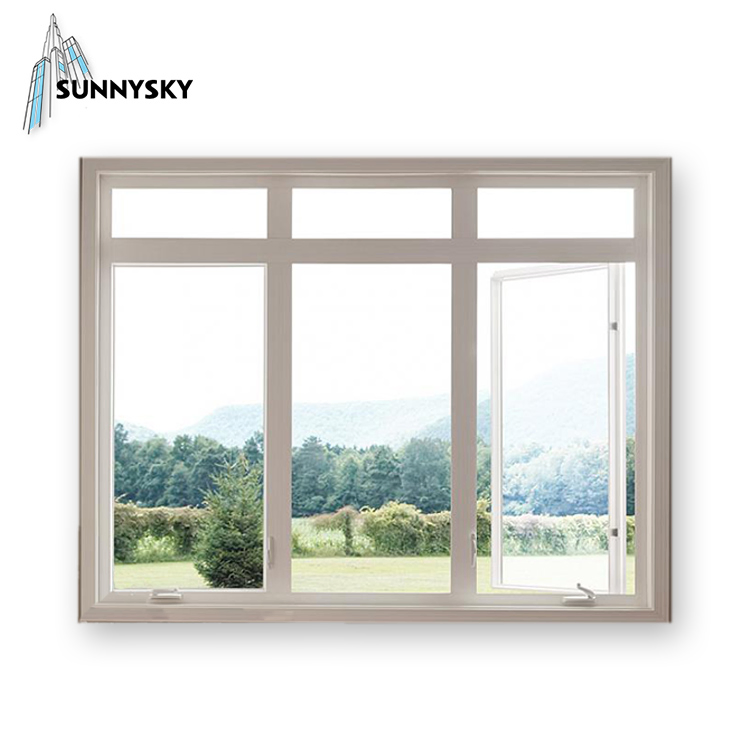 Customized Design Top Vinyl German Style Casement Crank Parts Windows