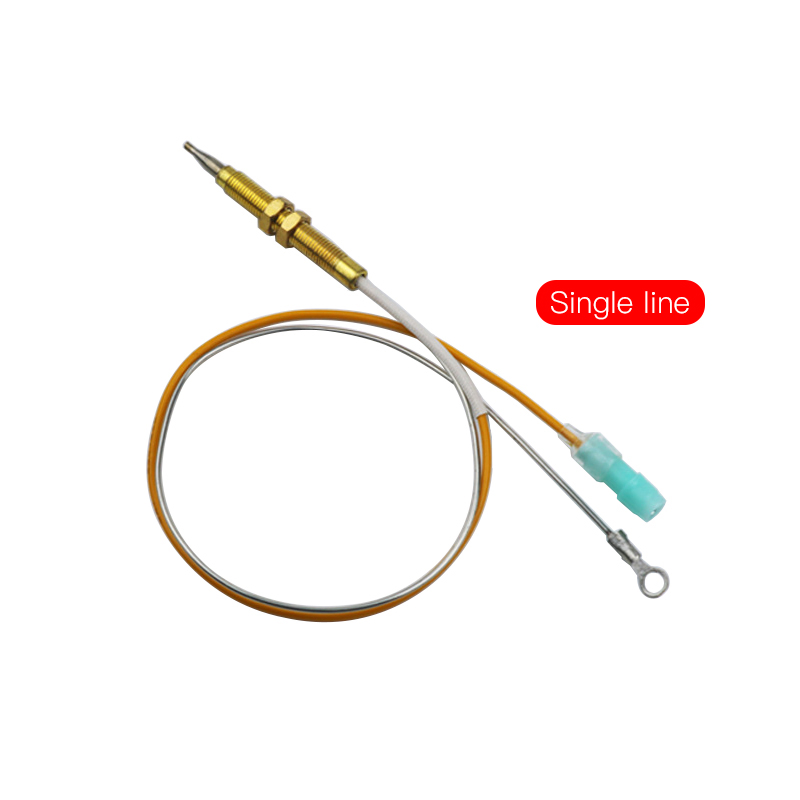 Gas Stove Universal Thermocouple 300mm Dual Line Thermocouple Gas Stove Accessories