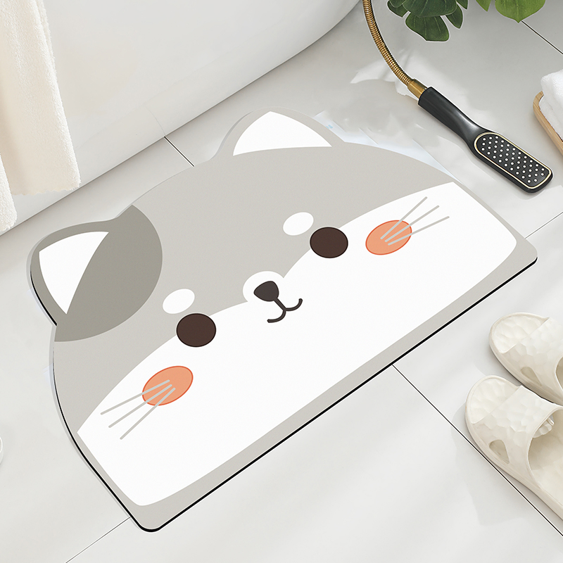 High Quality Kitchen Carpet Water Absorbent Anti Slip Door Mat Bathroom Non-Slip Floor Rug Diatomite Bath Mats