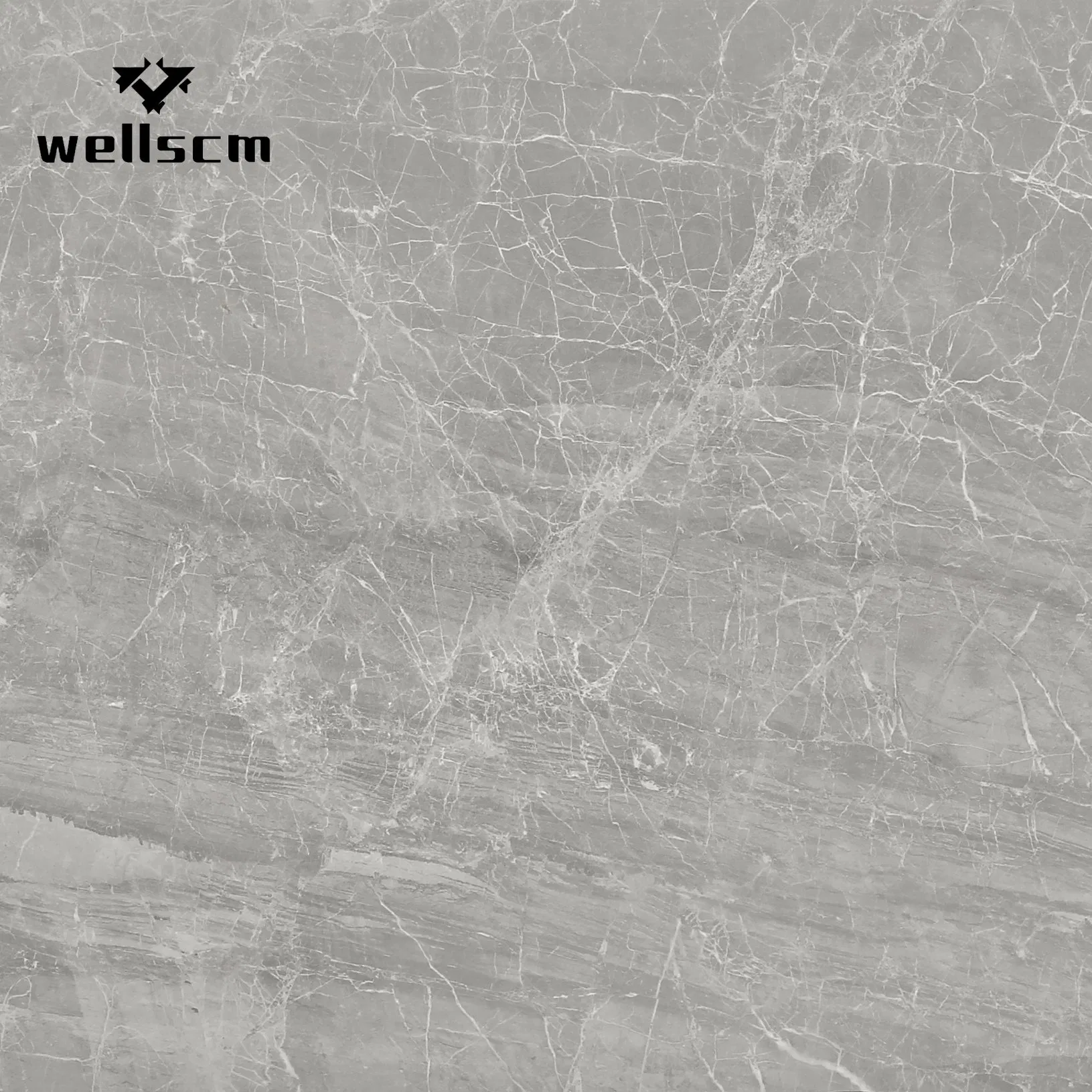 Non Slip Industrial Kitchen Porcelain Floor Tile Light Grey Cement Look Full Body Gray Rustic Tile