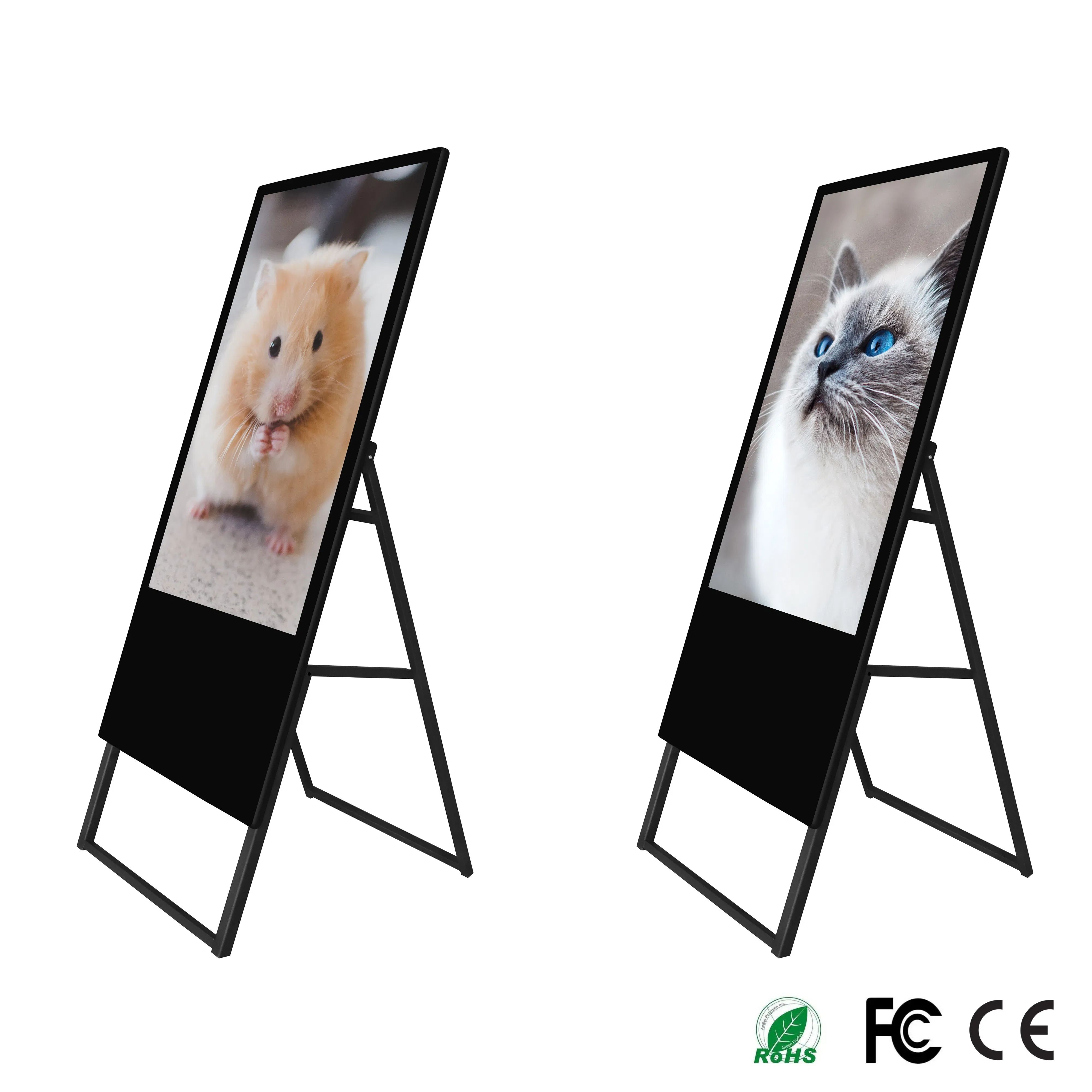 Digital Standee with WiFi Support for Seamless Video Playback
