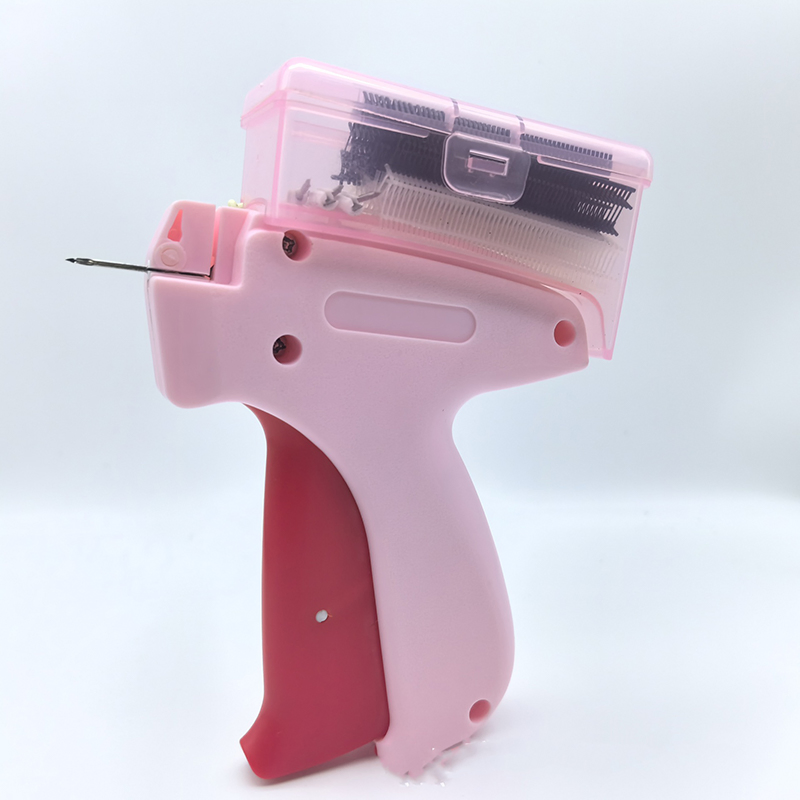 Миниатюрный ручной пистолет для сшивания бирок