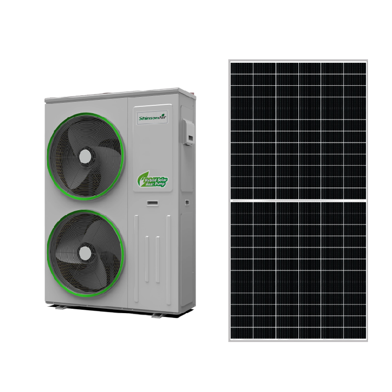 Latent-Storage Auto-Defrost Solar Hybrid Heat Pump