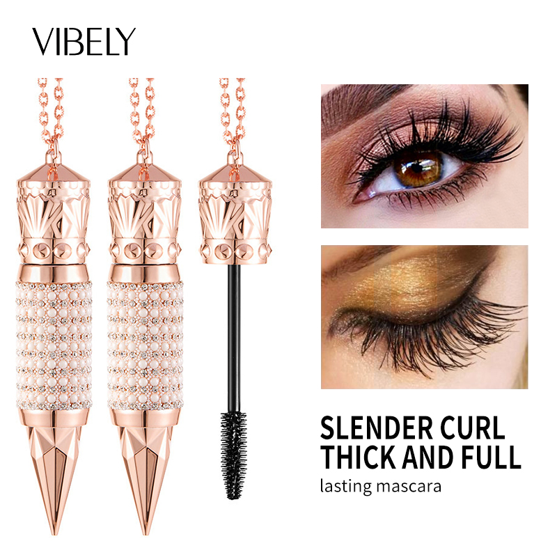 Wholesale Luxury Private Label 4D Fiber Lengthening Black Eyelash Scepter Mascara