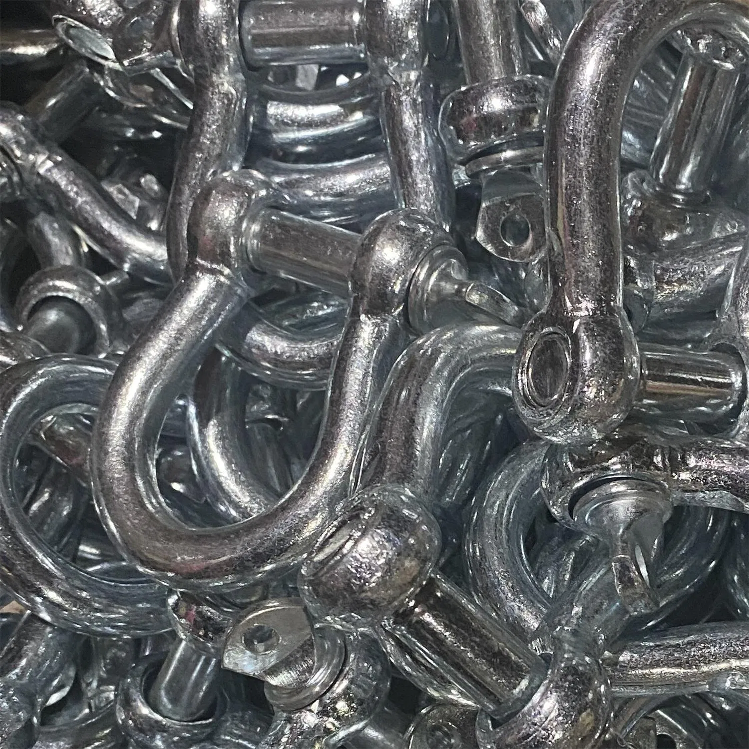 Us Standard Forged Alloy Steel Bow Shackle for Lifting/Lashing/Marine Riggings/Floating Pontoon/Fender System