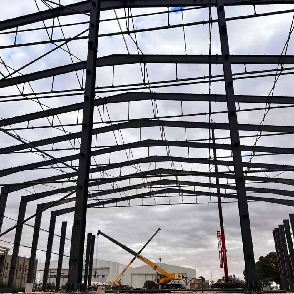 Customized Industrial Prefabricated Light Steel Workshop Building