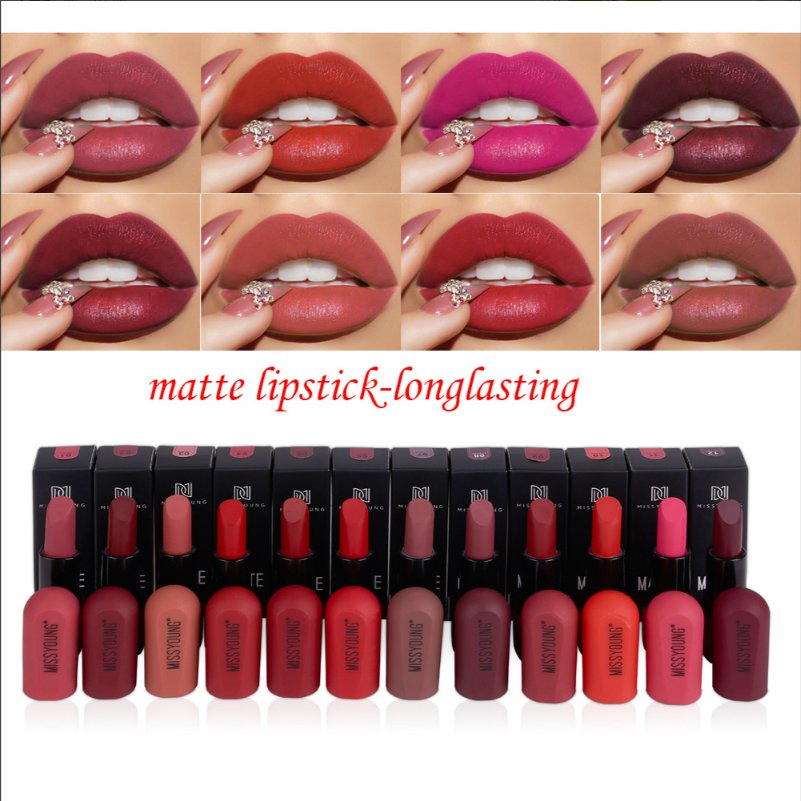 Matte Lipstick Matte Lip Gloss Moisturizes Velvet Lip Gloss
