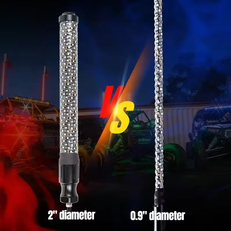 Светодиодные антенны RGB для ATV/UTV