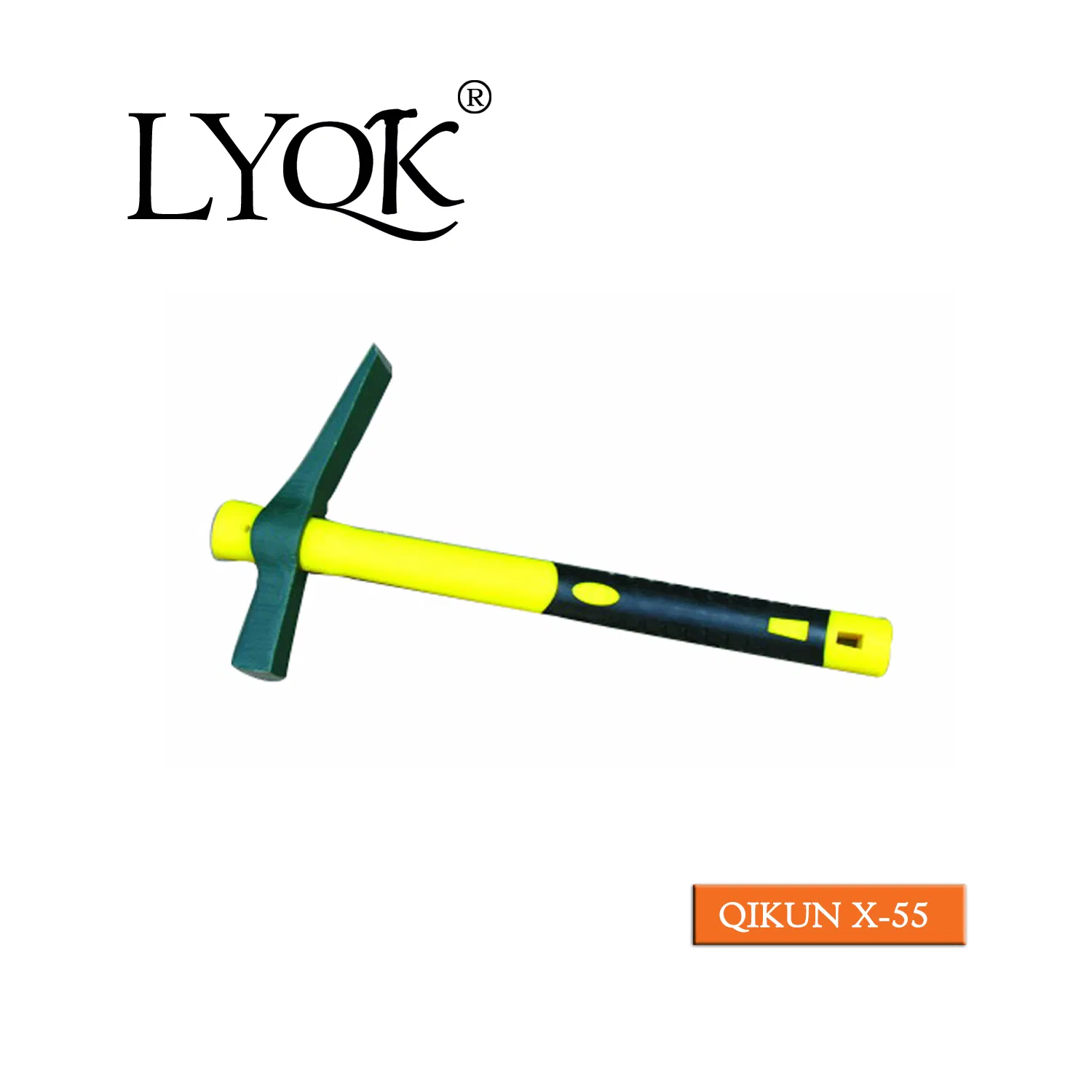X-55 High Quality Rail Steel 65mn Agriculture Farm Garden Hardware Hand Tools Pick Head Mattock Pickaxe