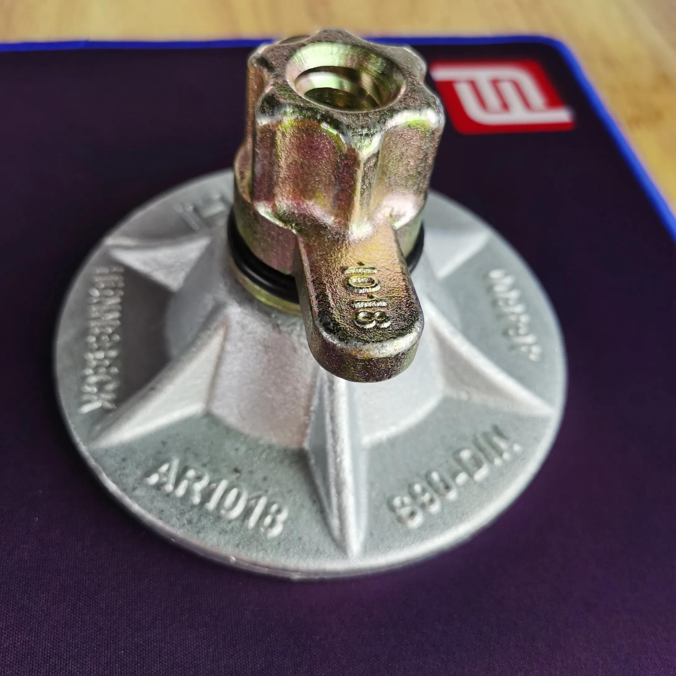 Formwork Accessories Cast Iron Anchor Nut Tie Rod Wing Nuts