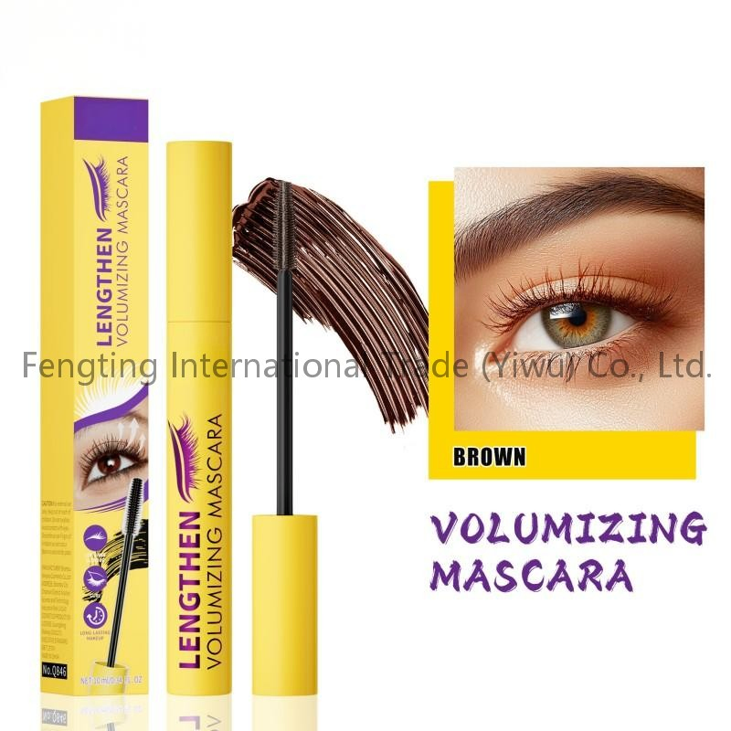 Create Your Own Brand Custom Logo Cruelty Free Makeup Wholesale Keratin Vegan Oil Long Lash Fiber Mascara Private Label