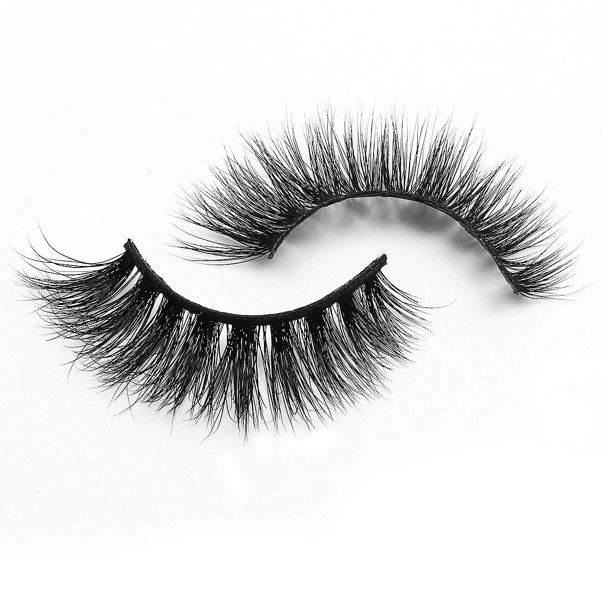 Ks36 Free Sample 100% Mink Lashes 3D Eyelashes Vendor Custom Label