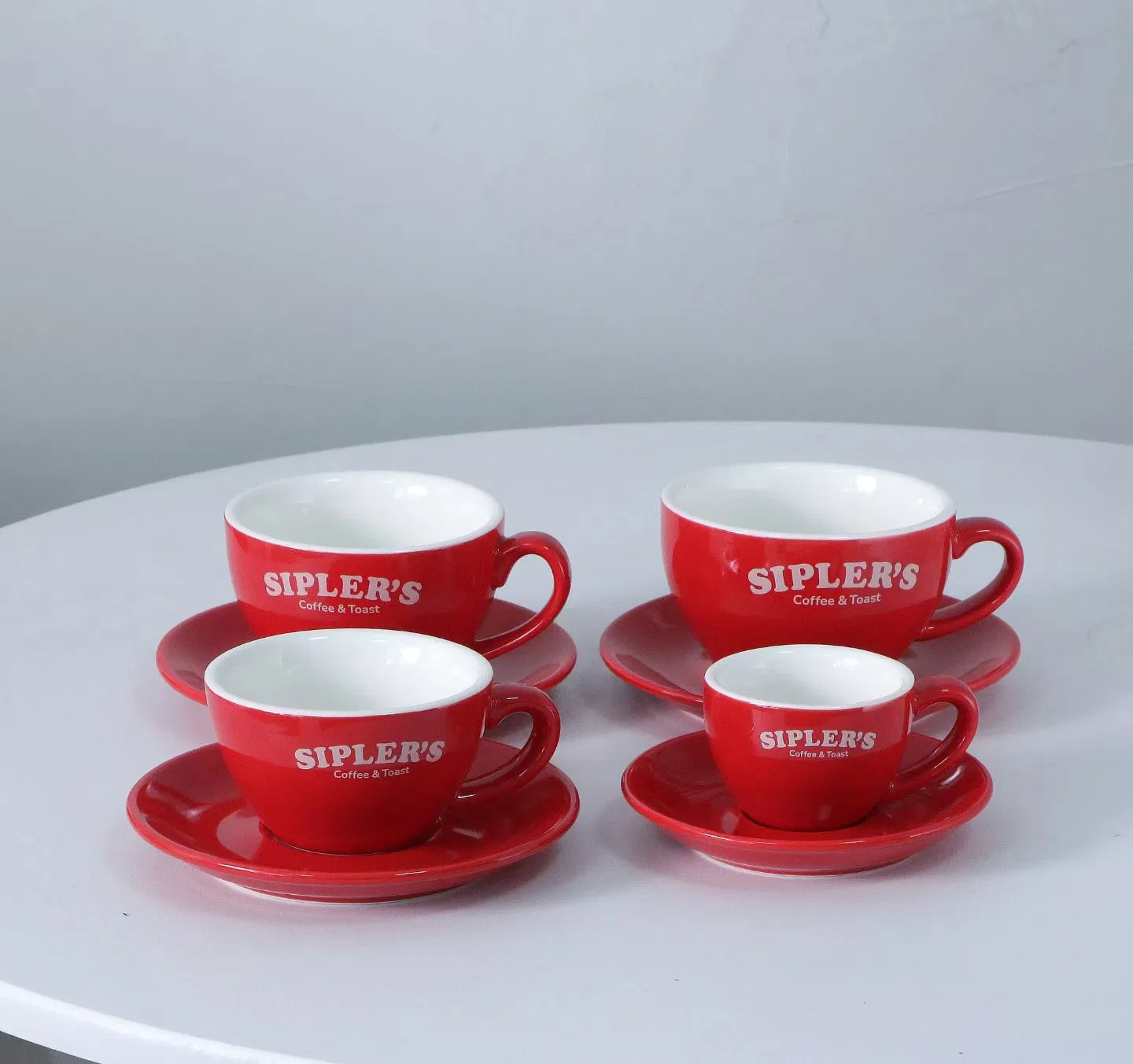 Керамическая кружка с арабской вязью для свадьбы