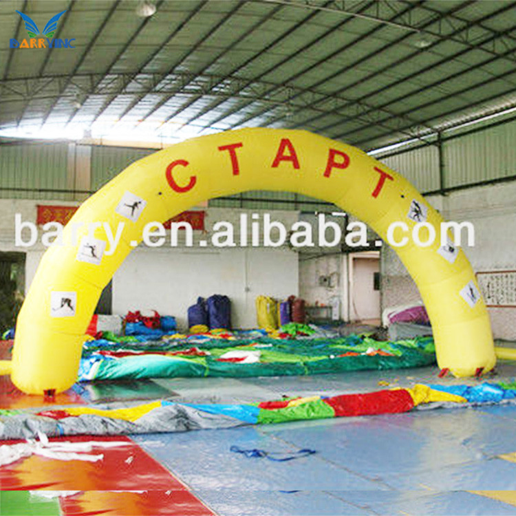 Hot Selling Customize Gate Airtight Archway Inflatable Arch with Logos for Race Advertising