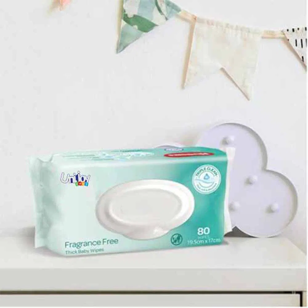 Chemical Free Custom Flushable Household Multipurpose Baby Skin Baby Wet Wipes Supplier