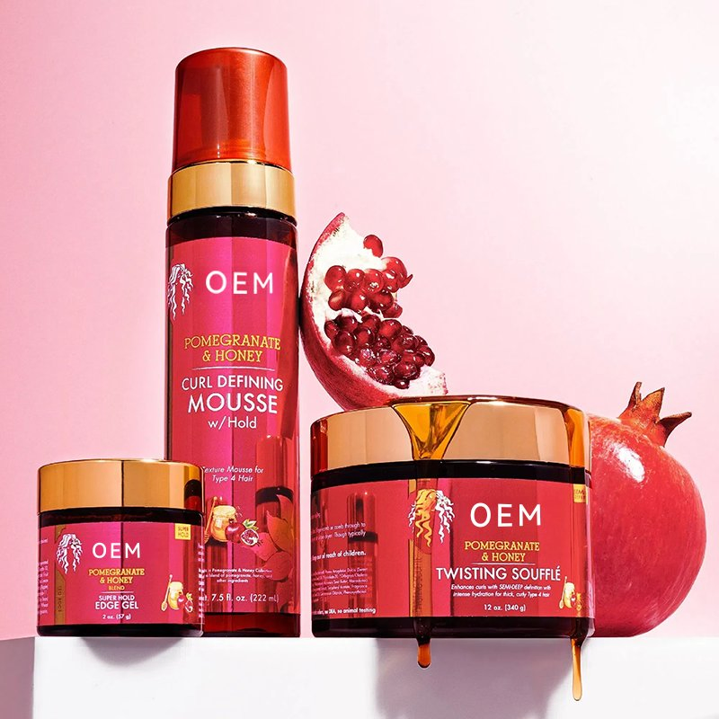 Wholesale Private Label Hair Care Set Organic Hair Strengthening Oil Rosemary Mint Shampoo and Conditioner