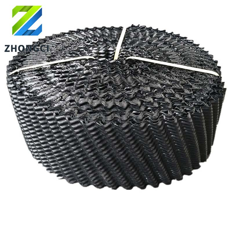 Пленочная насадка противотока для градирен