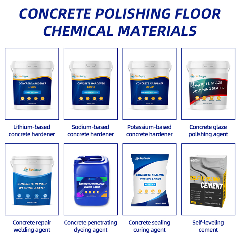 Effective Cement Curing Agent Water Dust Proof Abrasion-Resistant Water-Based Liquid Concrete Floor Hardener