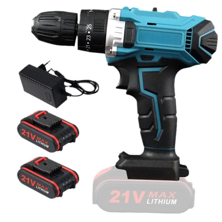 Combination Tool Set Portable Cordless Drill Wireless Lithium Electric Impact Drills Rechargeable Battery Power Screwdriver Kits