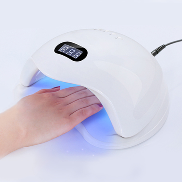 Wholesale Dual Light 48W UV LED Gel Nail Dryer Lamp with 4 Timer Setting for Manicure